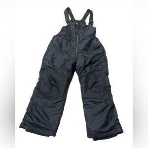 ❄️⛷️WINTER Snow Bibs Suit Unisex Kids Size XS All in Motion Black ❄️⛷️